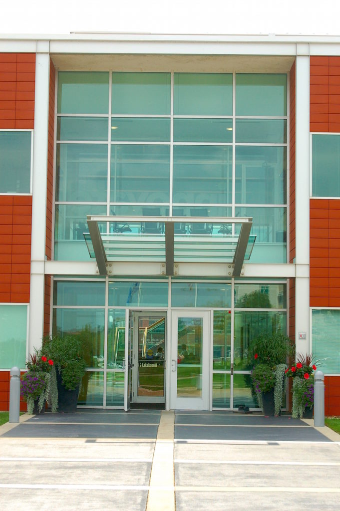 Hubbell Corporate Expansion Elite Glass and Metal
